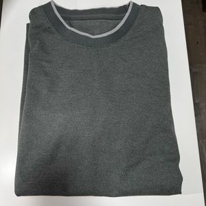 uniqlo gray polo